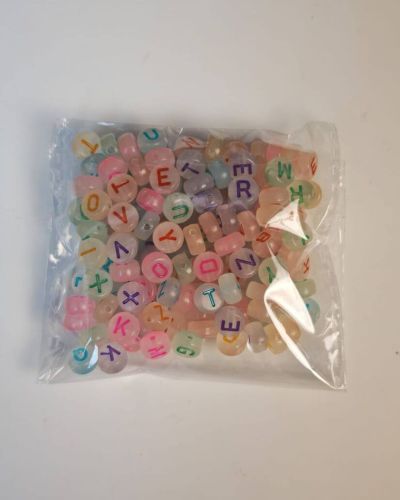Glow-in-the-Dark Alphabet Beads
