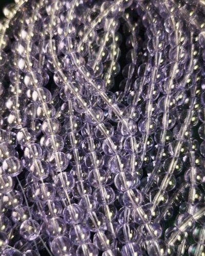 Lavender Holographic Beads