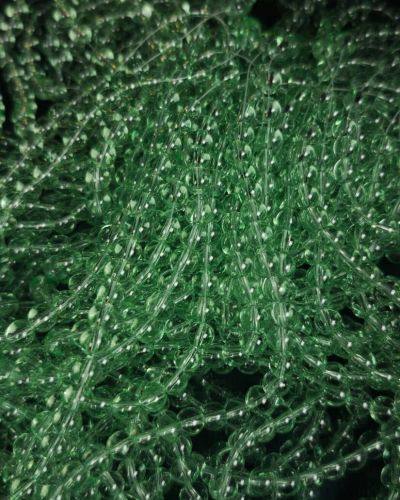Green Holographic Beads