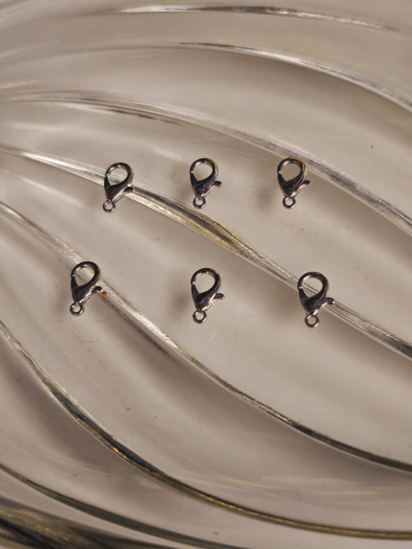 Silver Lobster Clasps