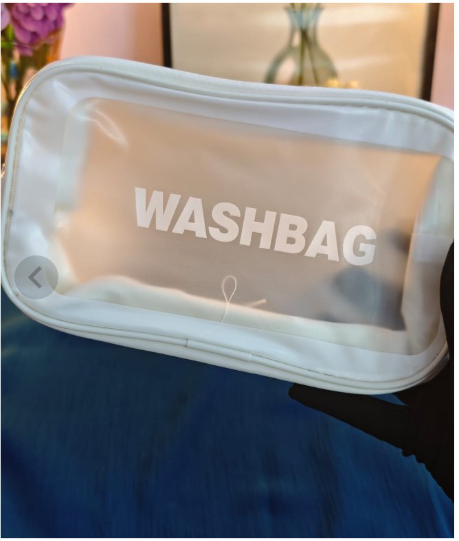 White Washbag