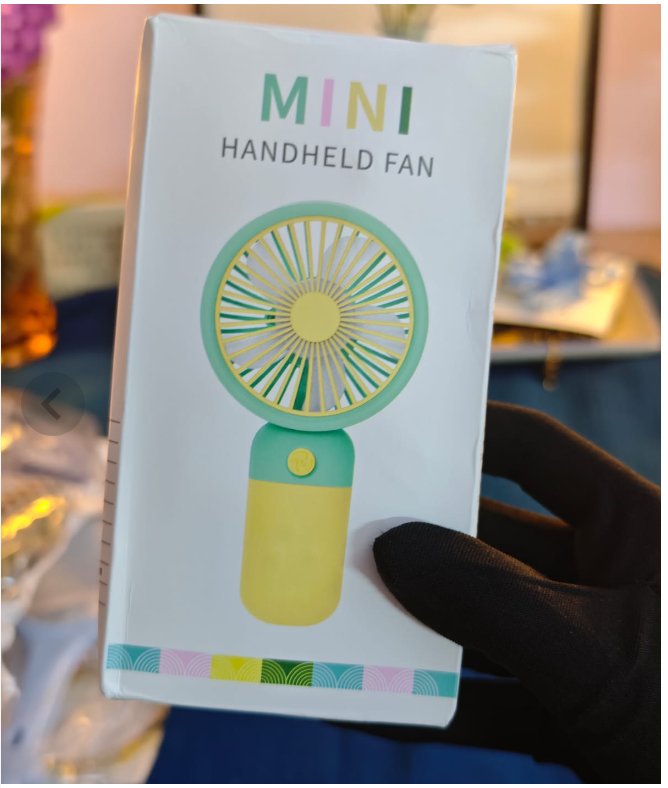 Portable Mini Electric Rechargeable Fan