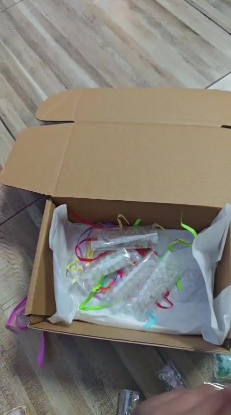 Rainbow Cords & Seed Beads Craft Box - Rs. 1400
