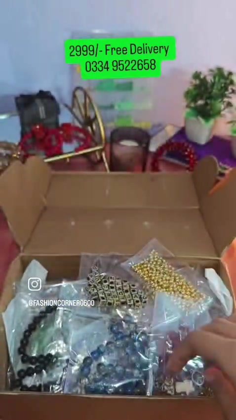 Mega Beads & Bracelets Bundle Box - Rs. 2999