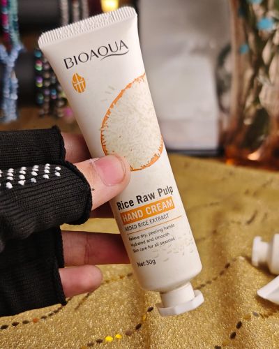 BioAqua Rice Raw Pulp Hand Cream