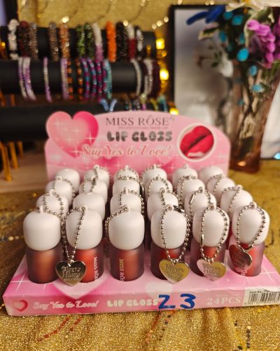 Miss Rose Lipglass Chain - Say Yes to Love