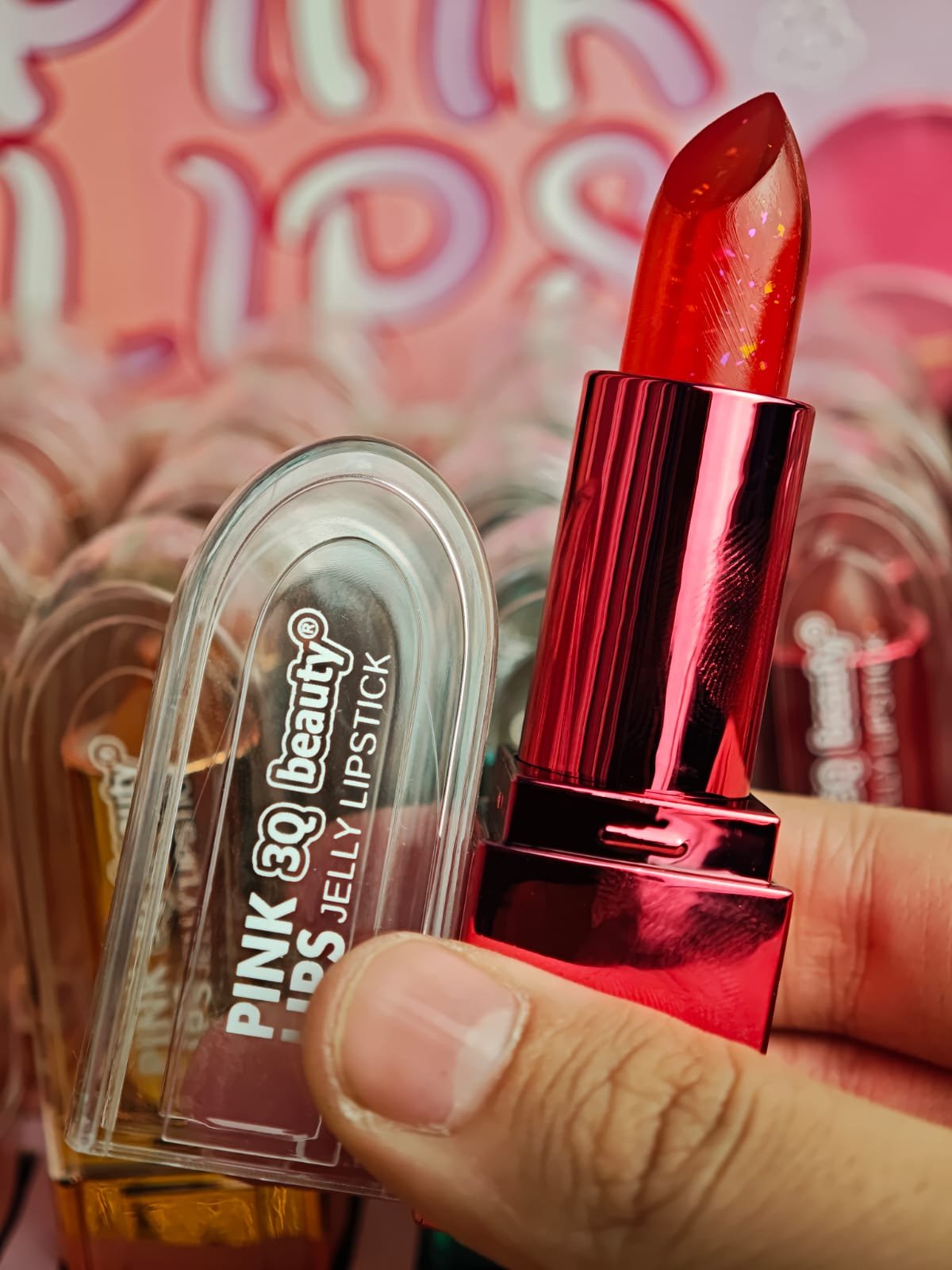 3Q Beauty Pink Lips Jelly Lipstick LS-418