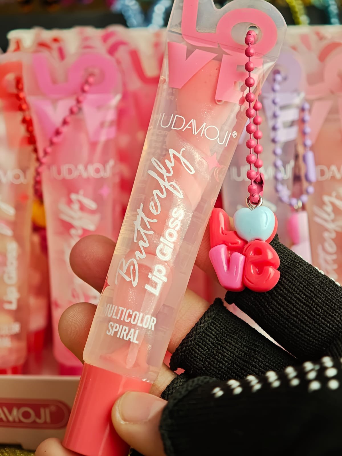 Huda Moji Butterfly Lip Gloss Tube