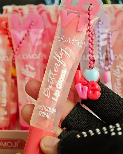 Huda Moji Butterfly Lip Gloss Tube
