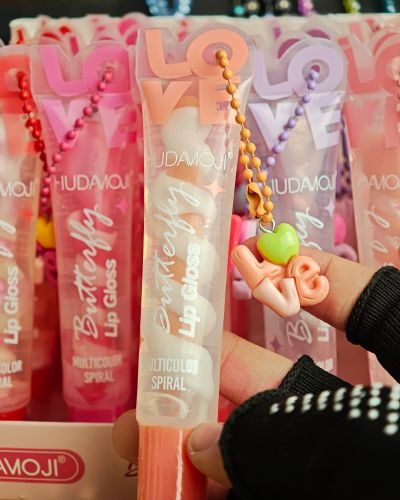 Huda Moji Butterfly Lip Gloss Tube