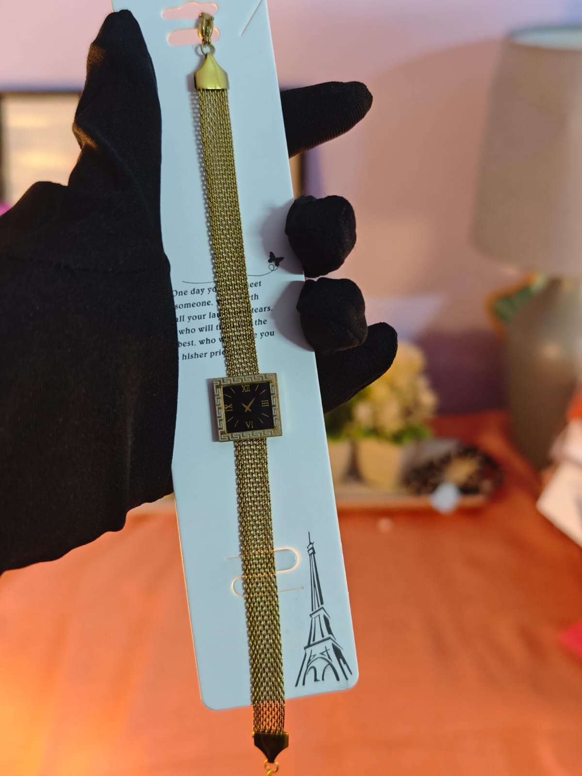 Stainless Steel Watch Face Bracelet