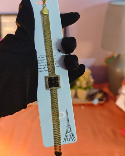 Stainless Steel Watch Face Bracelet