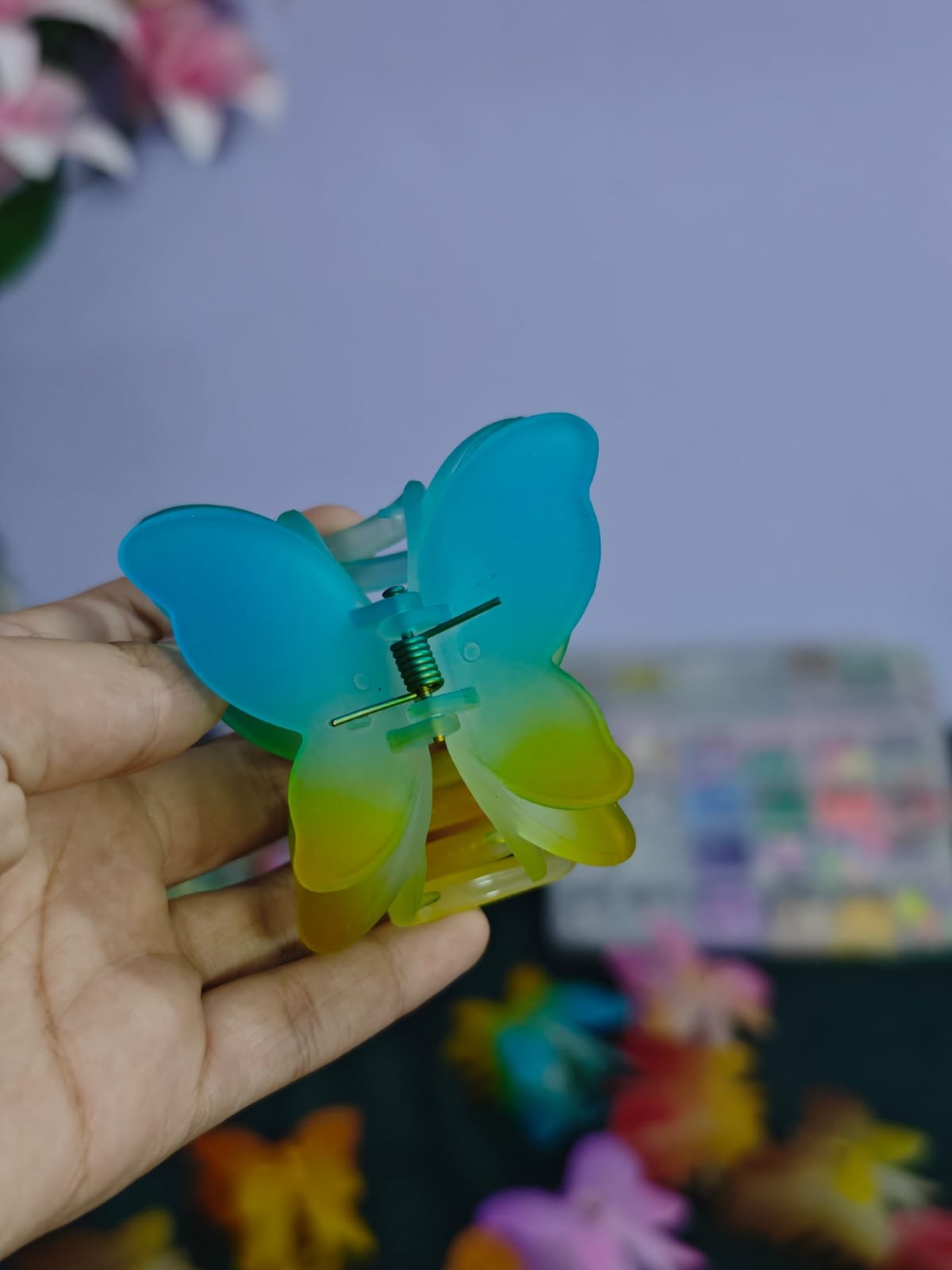2 in 1 Unbreakable Butterfly Claw Clip