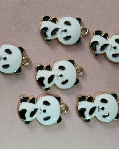 Cute Panda Face Charm