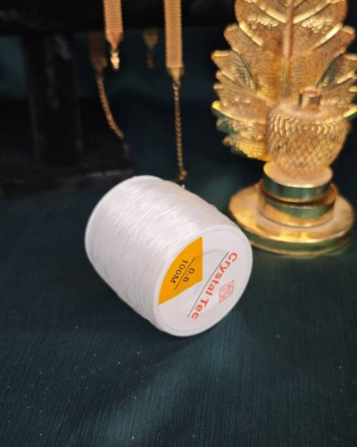 Crystal Tec Elastic Cord 0.8mm - 100m Spool