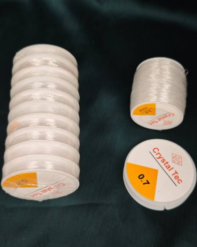 Crystal Tec Elastic Cord 0.8mm - Bundle of 10 Spools