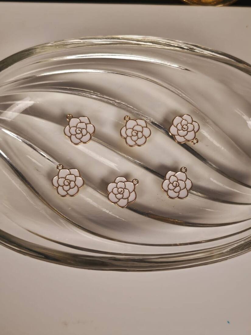White Camellia Charms
