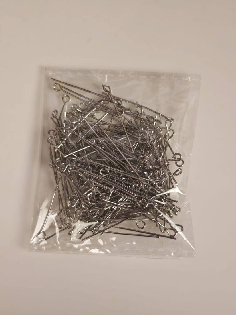 Eye Pins Silver